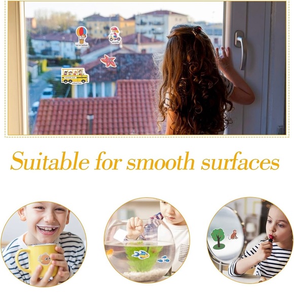 5 Piece set Reusable Sticker Book - Picture 5 of 6